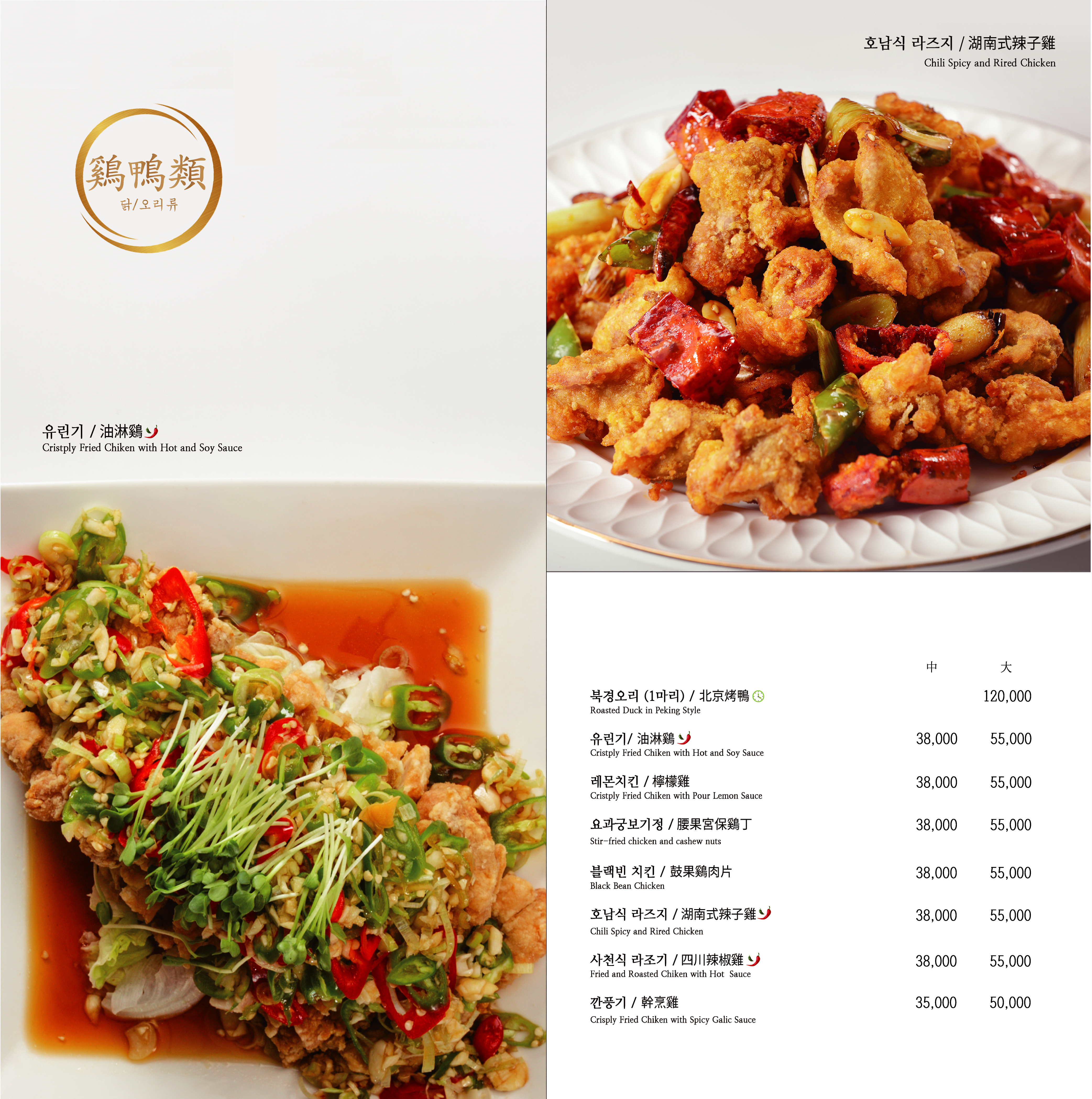 닭고기 & 오리류